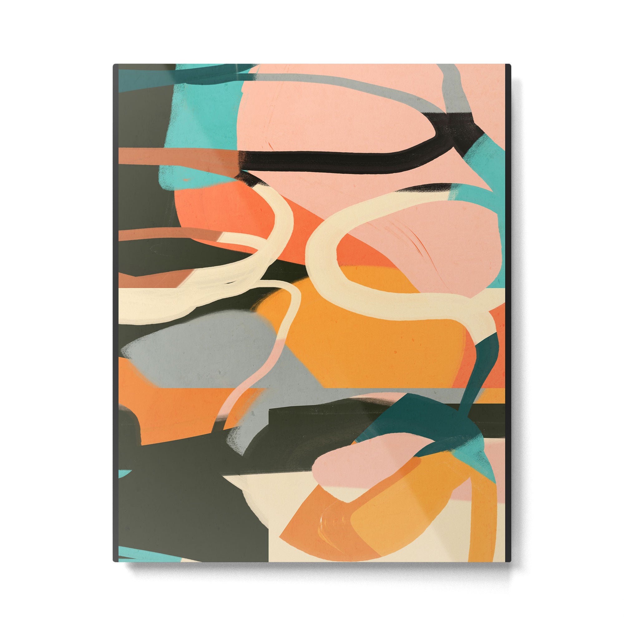 Modern Abstract Art 111 Metal Print Gallery Image 4