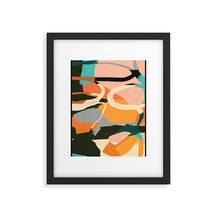 Modern Abstract Art 111 Framed Art Print Gallery Image 1