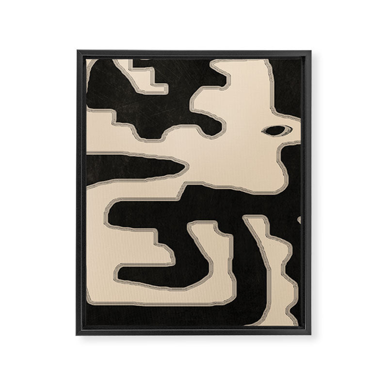 Modern Abstract Art 120 Framed Canvas Print Gallery Image 6