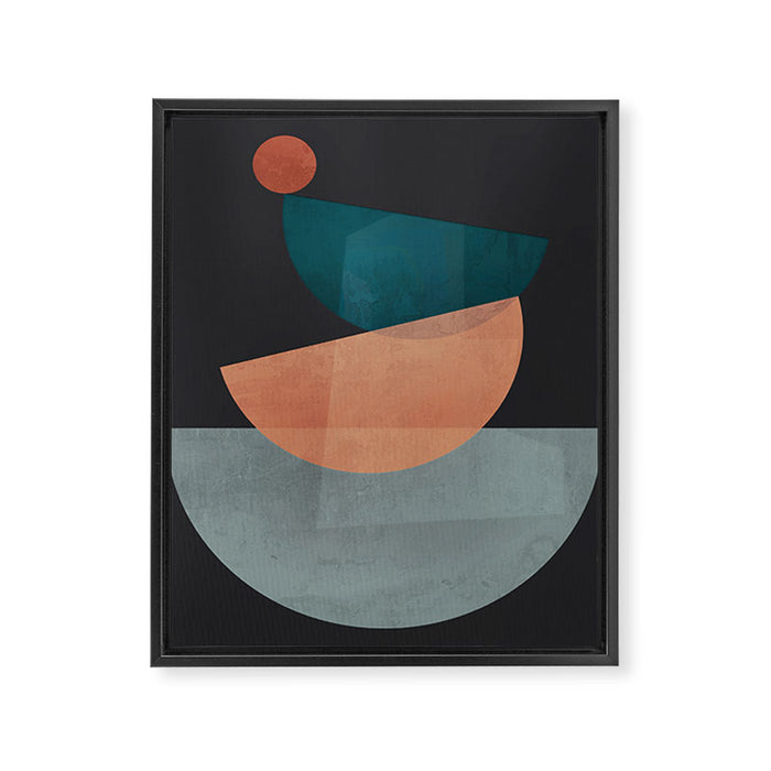 Modern Abstract Art 14 Framed Canvas Print Gallery Image 1