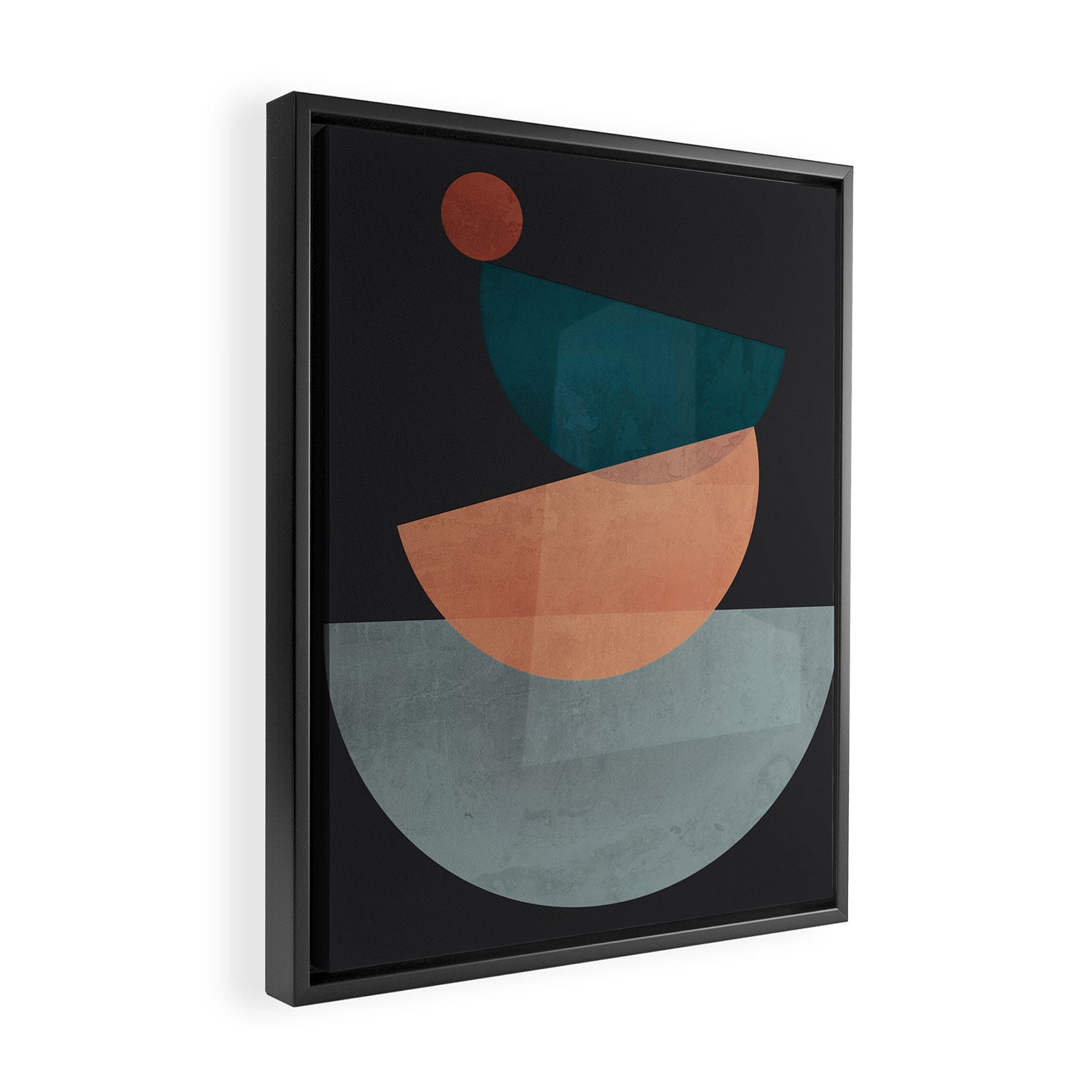 Modern Abstract Art 14 Framed Canvas Print Gallery Image 2