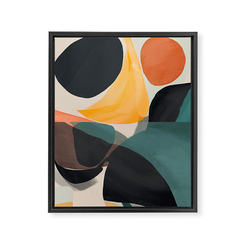 Modern Abstract Art 143 Framed Canvas Print Gallery Image 6