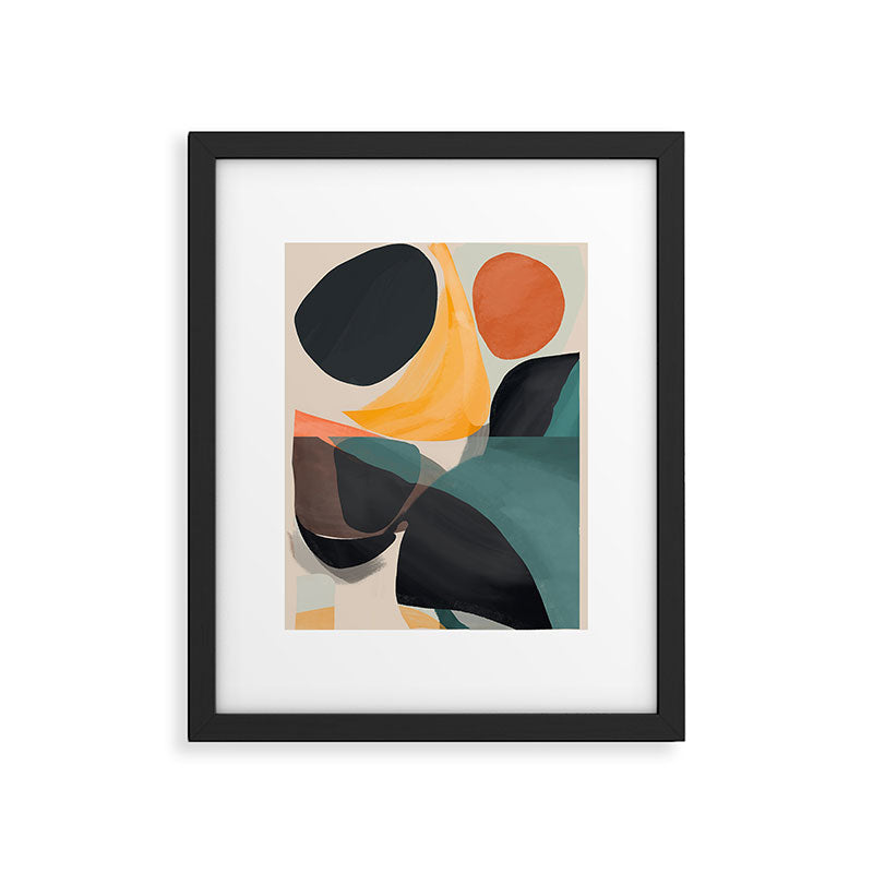 Modern Abstract Art 143 Framed Art Print Gallery Image 5