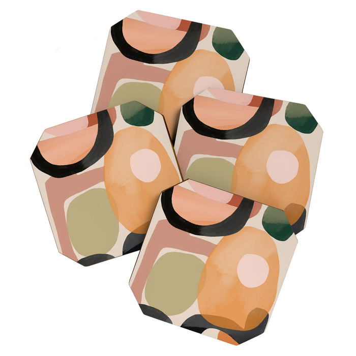 Modern Abstract Art 144 Coaster Gallery Image 1