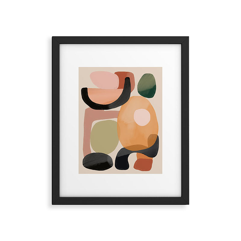 Modern Abstract Art 144 Framed Art Print Gallery Image 4