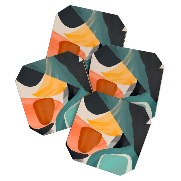 Modern Abstract Art 146 Coaster Gallery Image 1