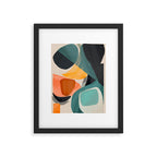 Modern Abstract Art 146 Framed Art Print Gallery Image 5
