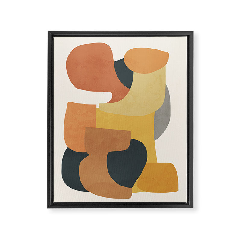 Modern Abstract Art 148 Framed Canvas Print Gallery Image 6