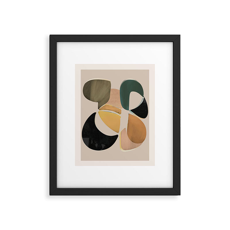 Modern Abstract Art 150 Framed Art Print Gallery Image 5