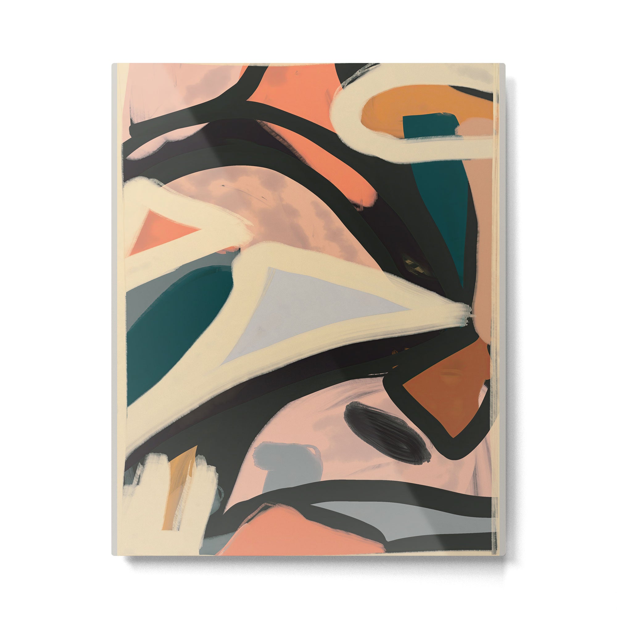 Modern Abstract Art 151 Metal Print Gallery Image 4