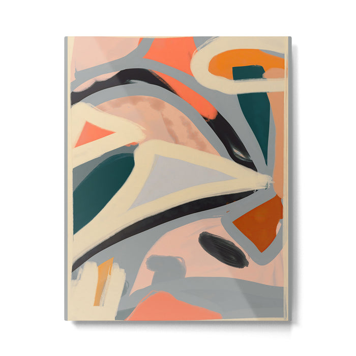 Modern Abstract Art 153 Metal Print Gallery Image 1