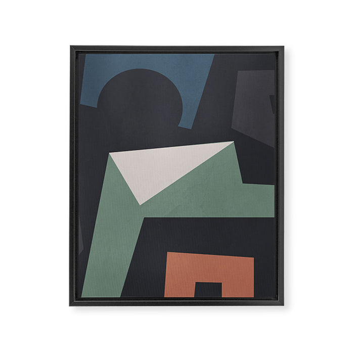 Modern Abstract Art 21 Framed Canvas Print Gallery Image 1
