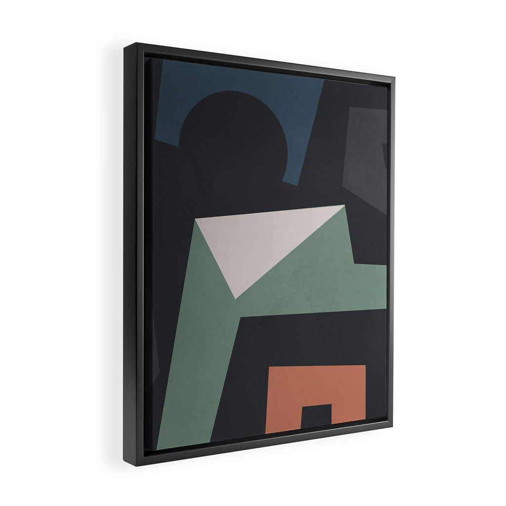 Modern Abstract Art 21 Framed Canvas Print Gallery Image 2