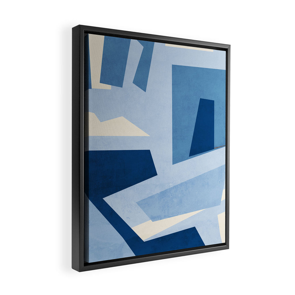 Modern Abstract Art 26 Framed Canvas Print Gallery Image 2
