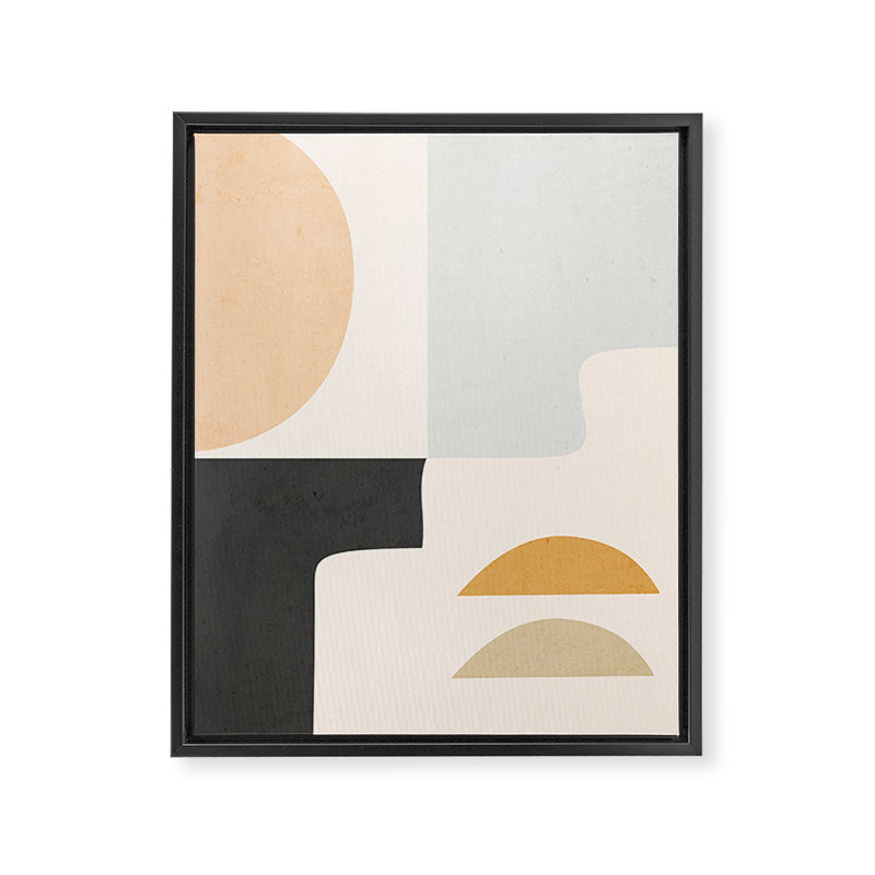 Modern Abstract Art 3 Framed Canvas Print Gallery Image 6