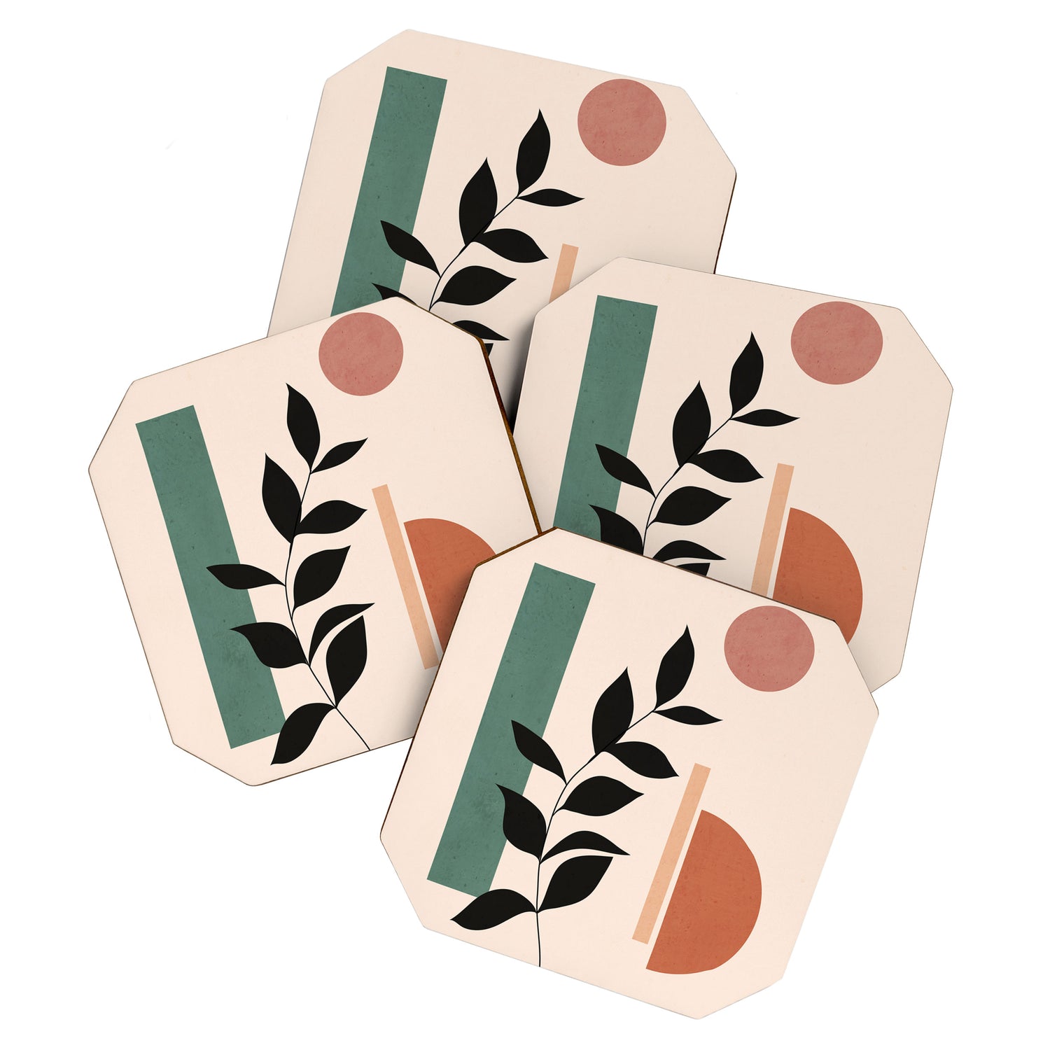 Modern Abstract Art 38 Coaster Gallery Image 1