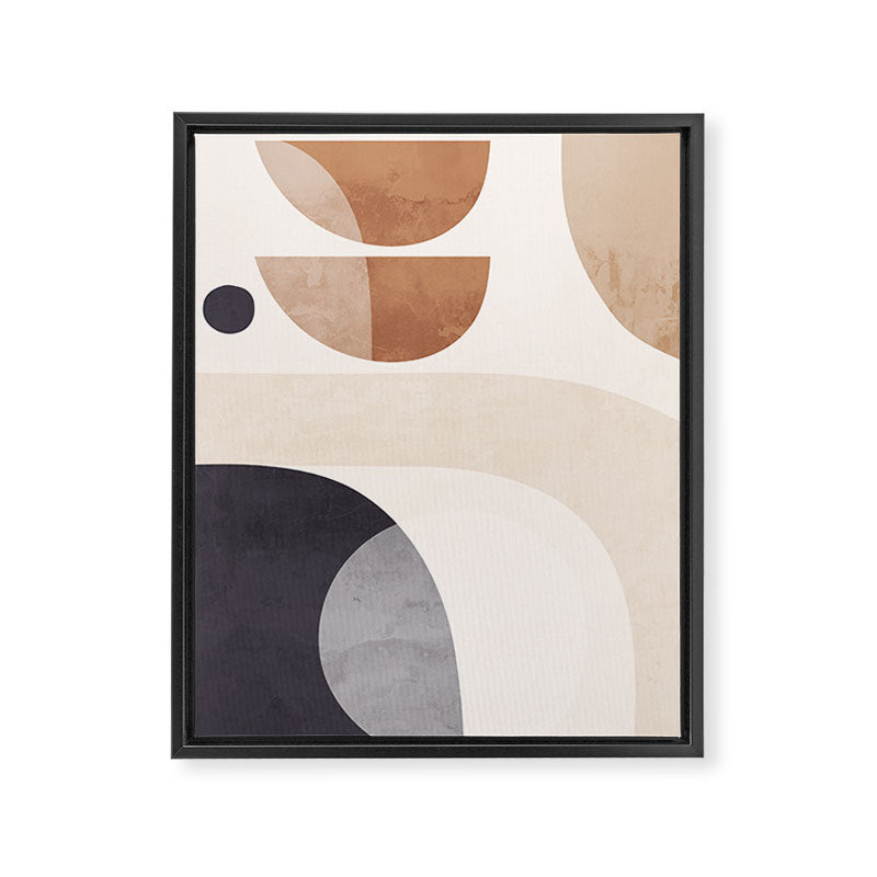 Modern Abstract Art 5 Framed Canvas Print Gallery Image 6