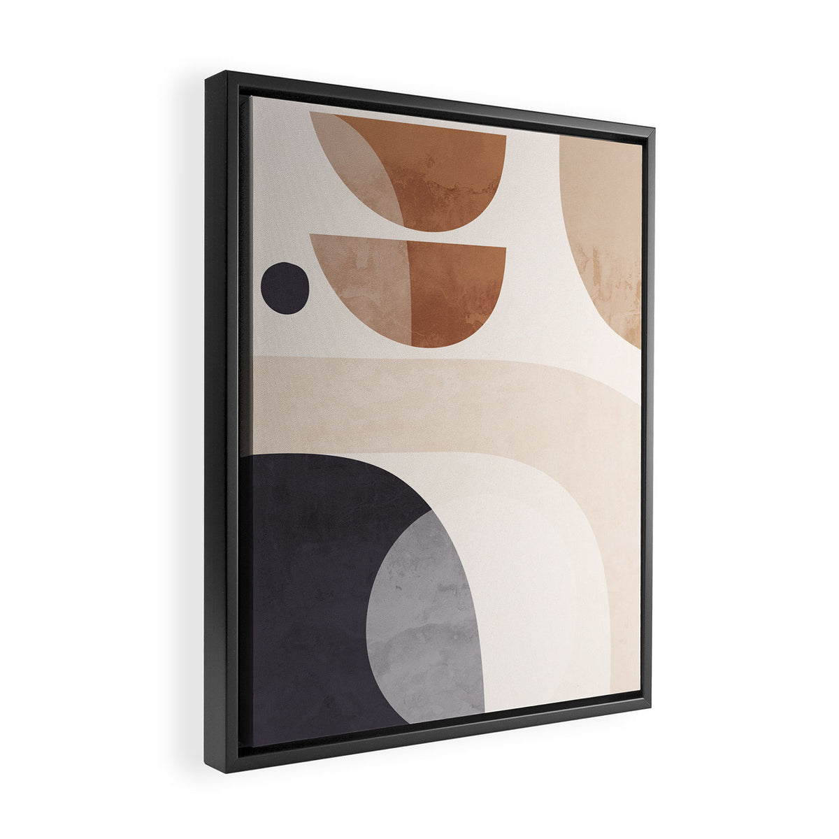 Modern Abstract Art 5 Framed Canvas Print Gallery Image 2