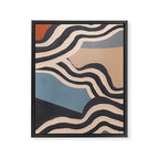 Modern Abstract Art 56 Framed Canvas Print Gallery Image 6