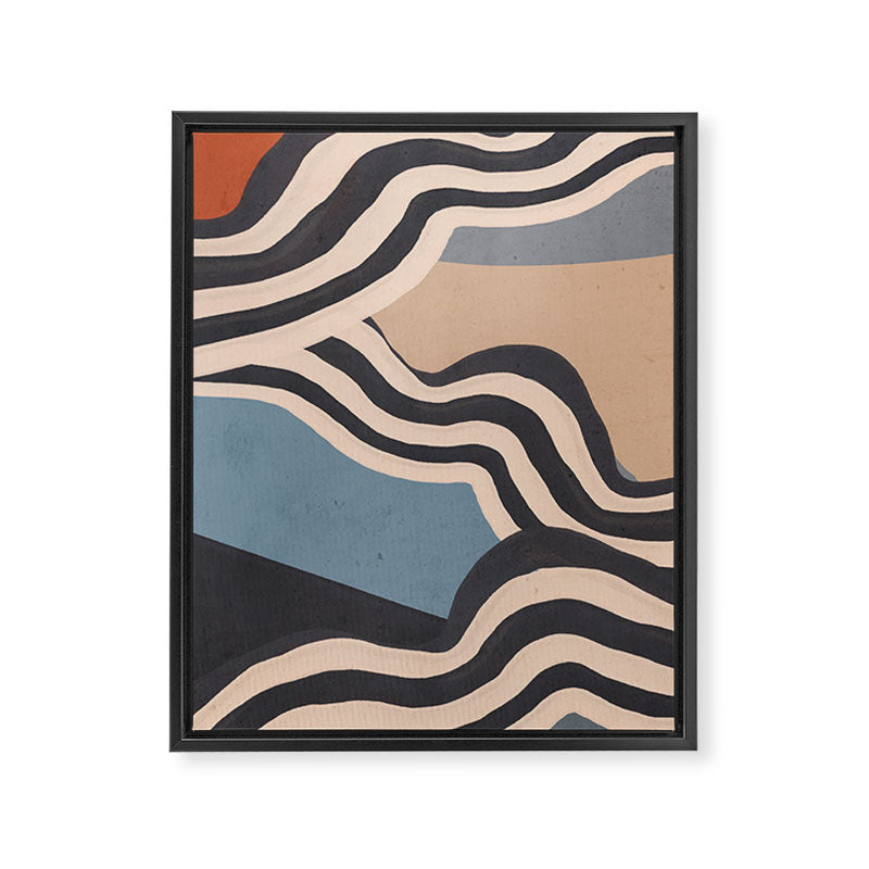 Modern Abstract Art 56 Framed Canvas Print Gallery Image 6
