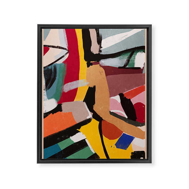 Modern Abstract Art 60 Framed Canvas Print Gallery Image 6