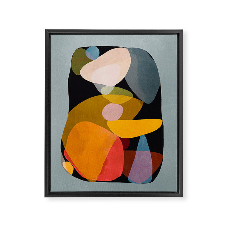 Modern Abstract Art 63 Framed Canvas Print Gallery Image 6