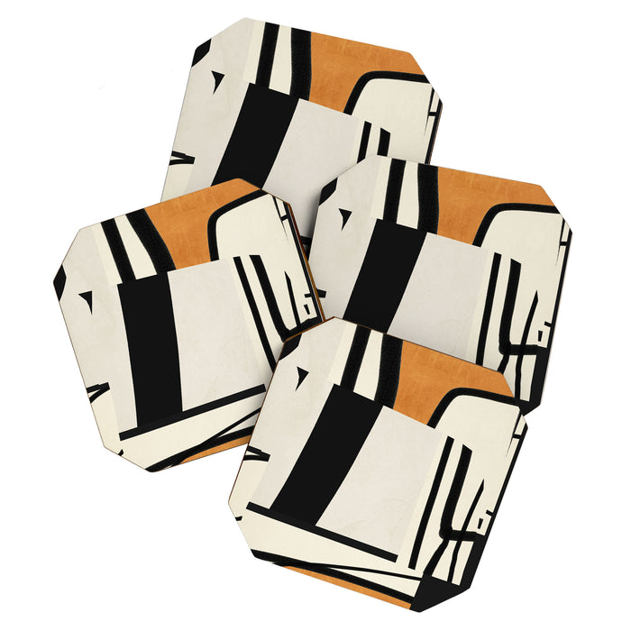 Modern Abstract Art 65 Coaster Gallery Image 1