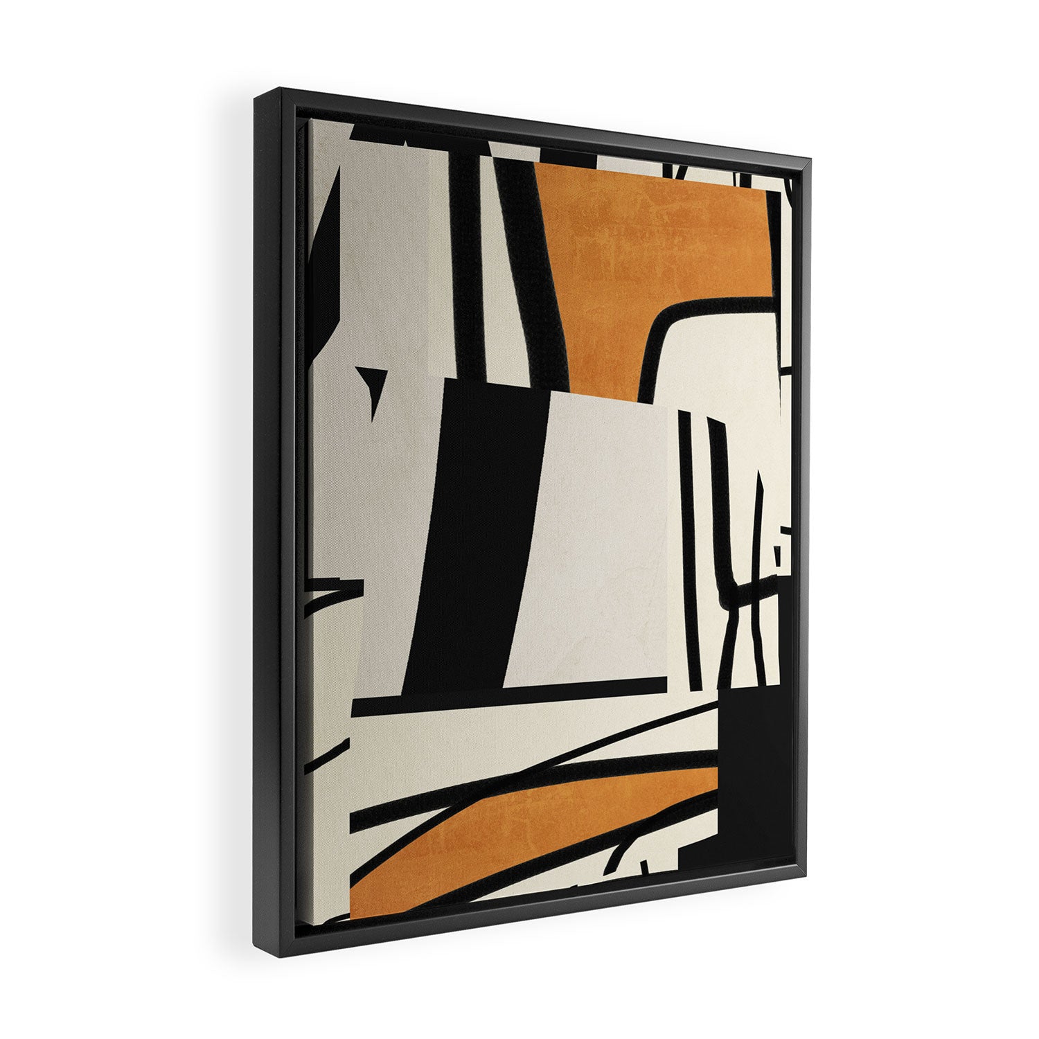 Modern Abstract Art 65 Framed Canvas Print Gallery Image 2