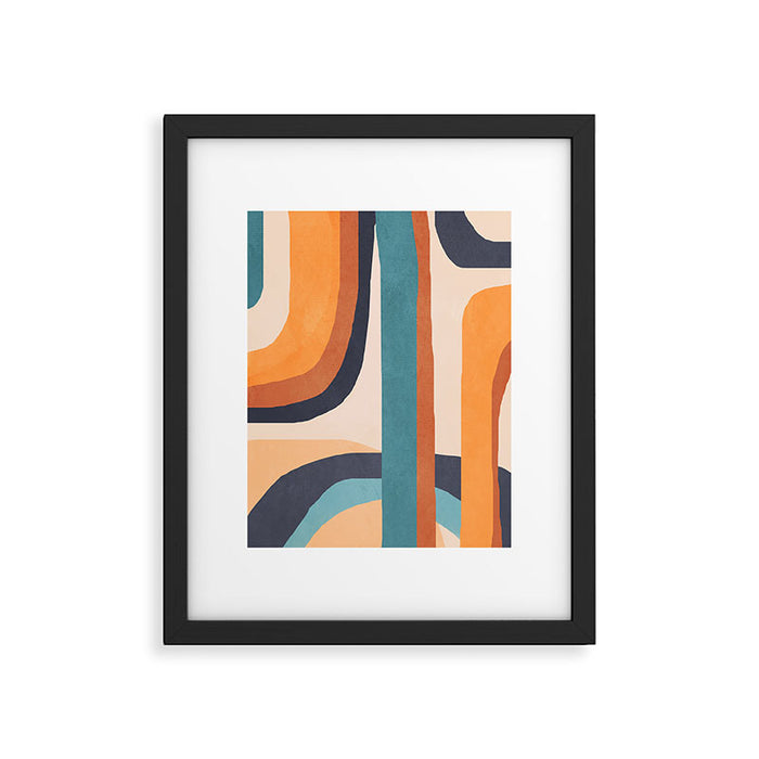 Modern Abstract Art 7 Framed Art Print Gallery Image 1