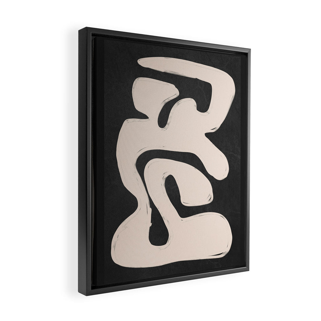 Modern Abstract Art 72 Framed Canvas Print Gallery Image 2