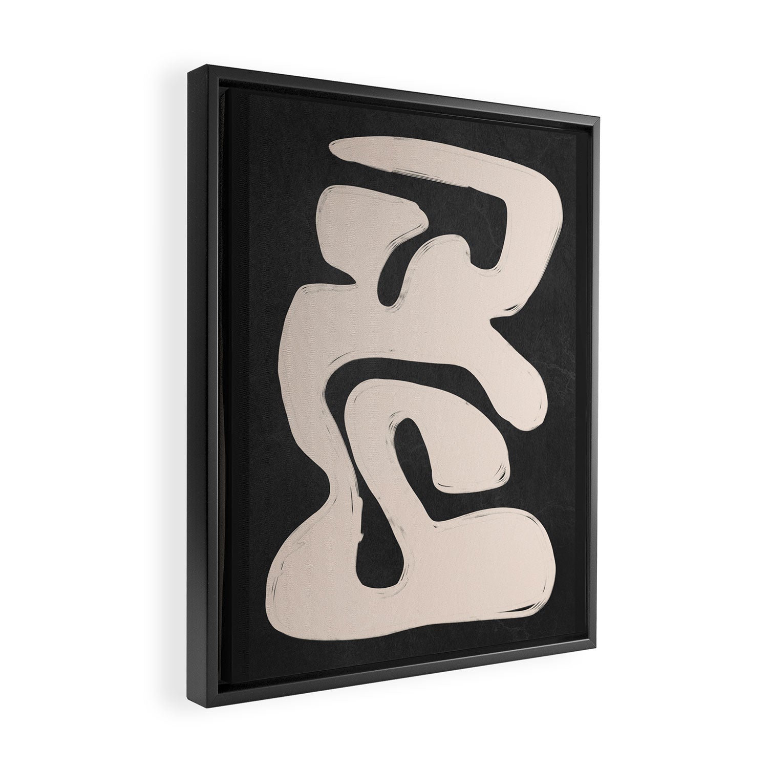 Modern Abstract Art 72 Framed Canvas Print Gallery Image 2