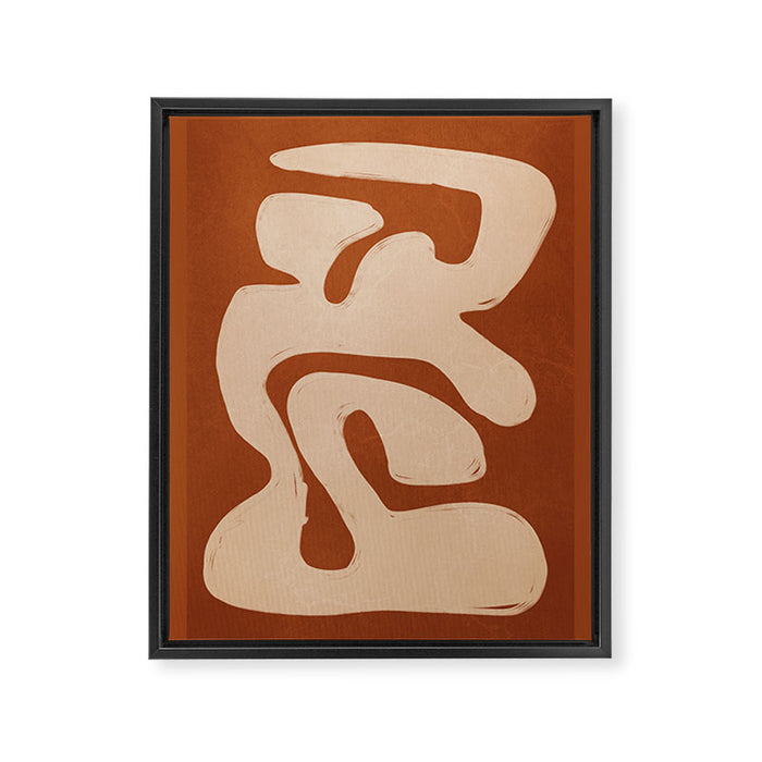 Modern Abstract Art 75 Framed Canvas Print Gallery Image 1