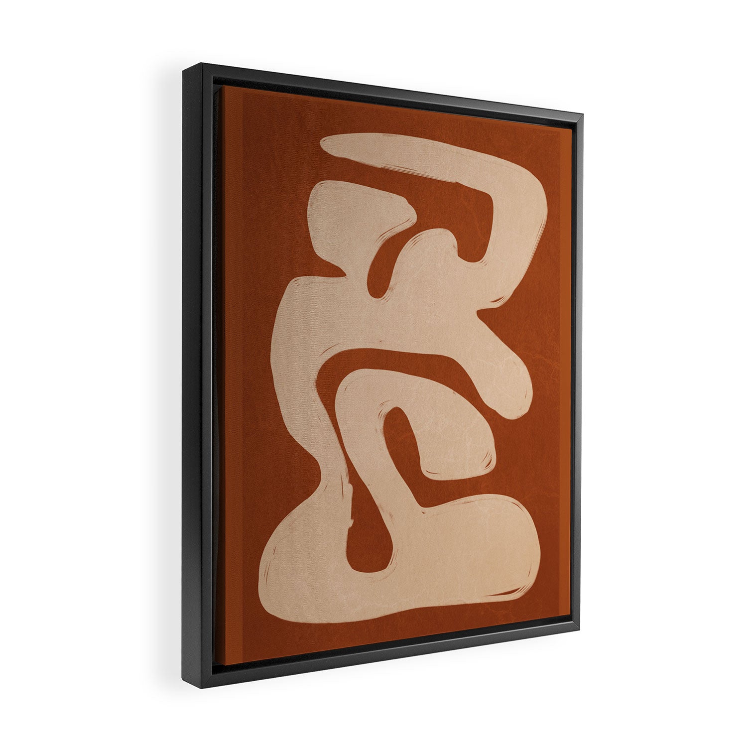 Modern Abstract Art 75 Framed Canvas Print Gallery Image 2