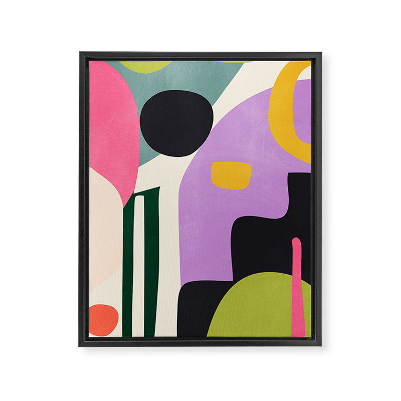 Modern Abstract Art 83 Framed Canvas Print Gallery Image 6