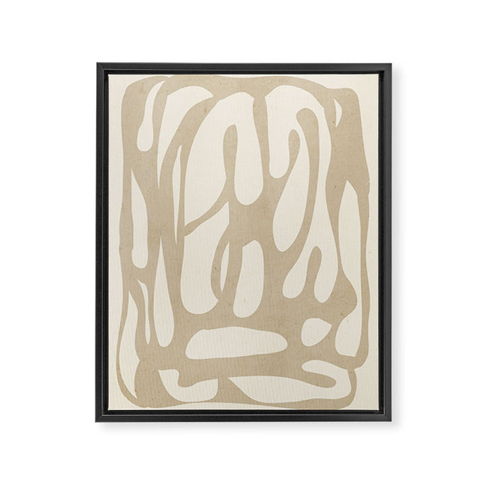 Modern Abstract Art 89 Framed Canvas Print Gallery Image 1