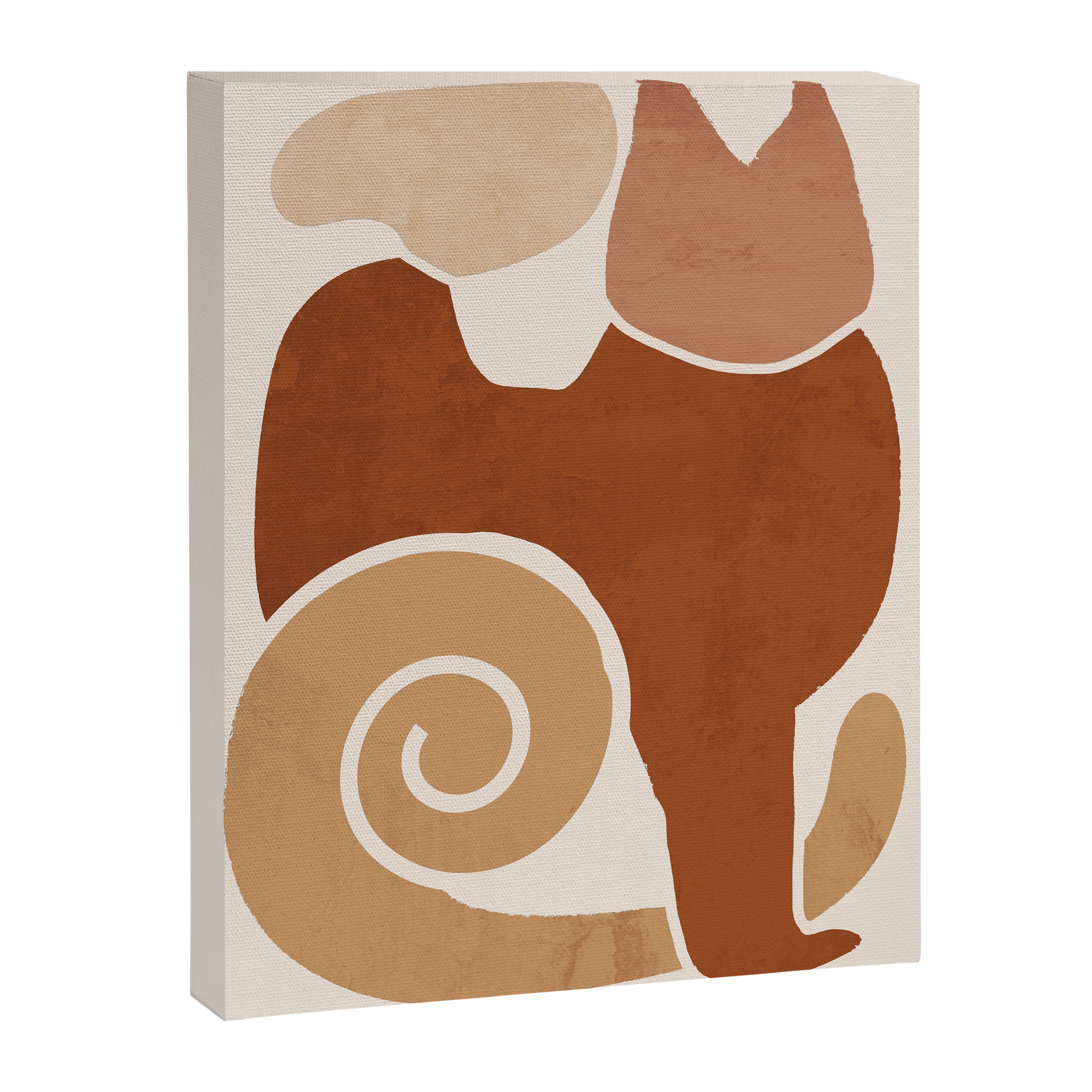 Modern Abstract Art Cat 3 Canvas Print Gallery Image 6