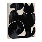 Modern Abstract Art Cat Canvas Print Gallery Image 6