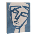 Modern Abstract Art Face 19 Canvas Print Gallery Image 6