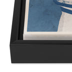 Modern Abstract Art Face 19 Framed Canvas Print Gallery Image 3