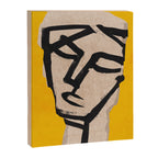 Modern Abstract Art Face 20 Canvas Print Gallery Image 6