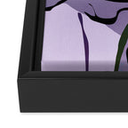 Modern Abstract Art Flowers 16 Framed Canvas Print Gallery Image 3
