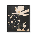 Modern Abstract Art Flowers 5 Framed Canvas Print Gallery Image 6