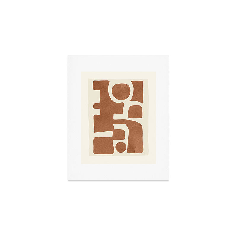 Modern Abstract Minimal Art 12 Art Print Gallery Image 1