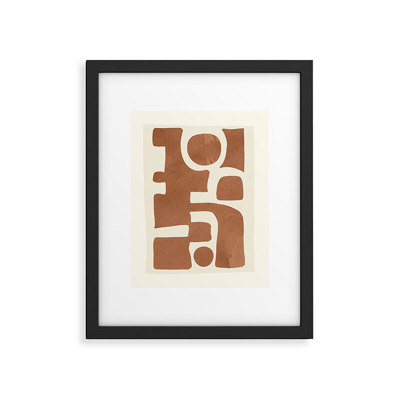 Modern Abstract Minimal Art 12 Framed Art Print Gallery Image 5