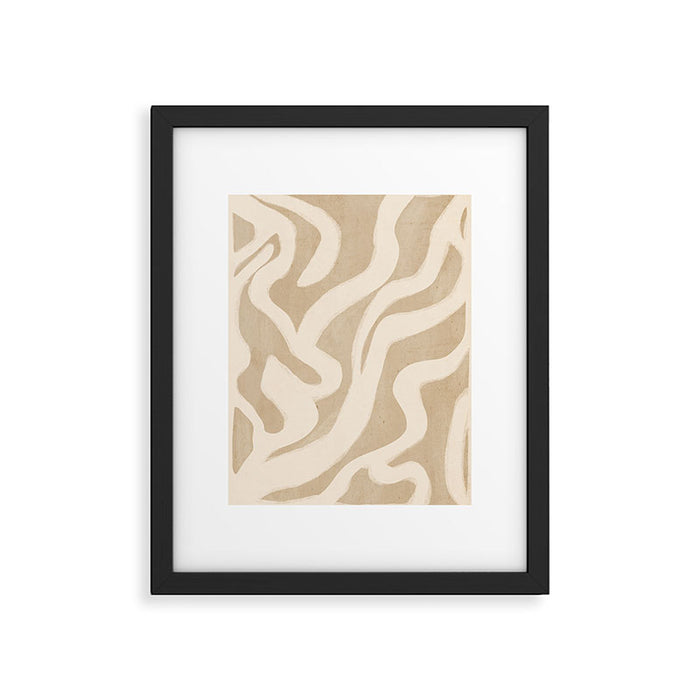 Modern Abstract Minimal Art 17 Framed Art Print Gallery Image 1