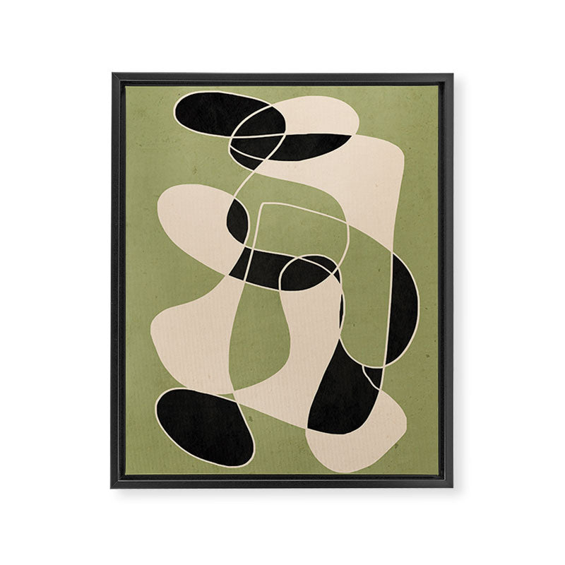 Modern Abstract Minimal Art 20 Framed Canvas Print Gallery Image 6