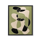 Modern Abstract Minimal Art 20 Framed Canvas Print Gallery Image 6
