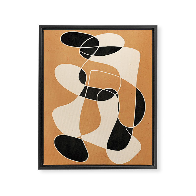 Modern Abstract Minimal Art 21 Framed Canvas Print Gallery Image 6