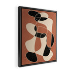 Modern Abstract Minimal Art 22 Framed Canvas Print Gallery Image 2
