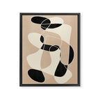 Modern Abstract Minimal Art 23 Framed Canvas Print Gallery Image 6